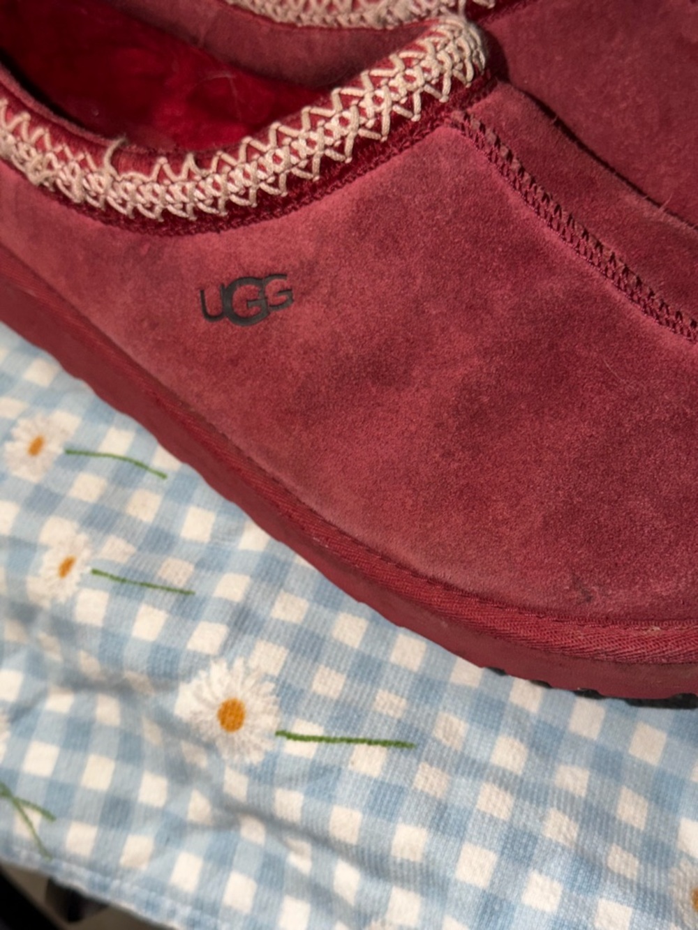 UGG Tasman Slippers-Red - Picture 4 of 5
